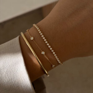 Rose gold bracelet